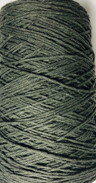 Hemp & Cotton Worsted - 8 oz cone - Pine Forest